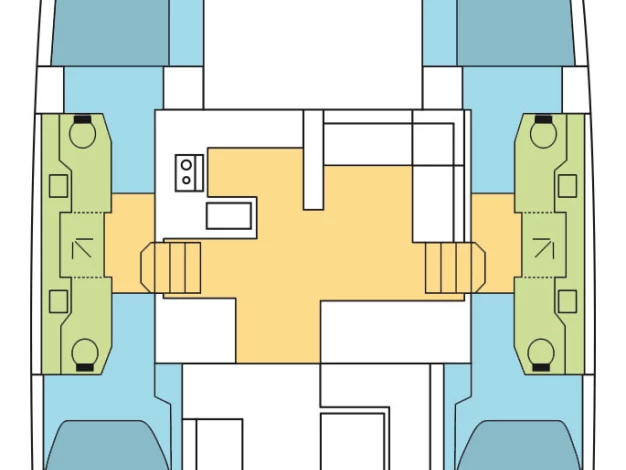 Charter a Bavaria Nautitech 47 Power - 4 + 2 cab. in Seget Donji on Samboat