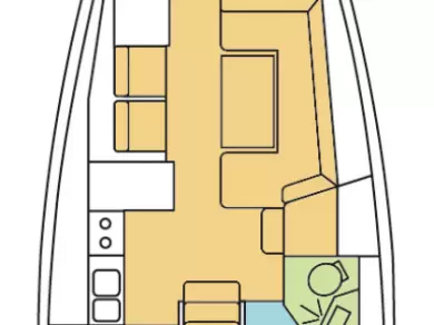 Sailboat hire in Parham Town - Bénéteau Oceanis 41.1