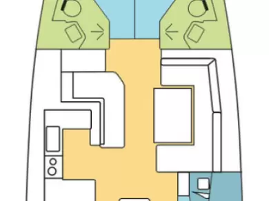 Yacht hire Anse Marcel cheap Oceanis 51.1