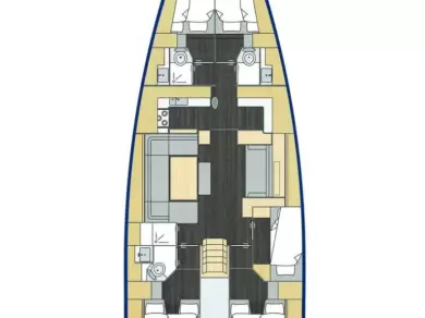 Sailboat hire in Pula - Bavaria Bavaria C57 Style - 5 + 1 cab.