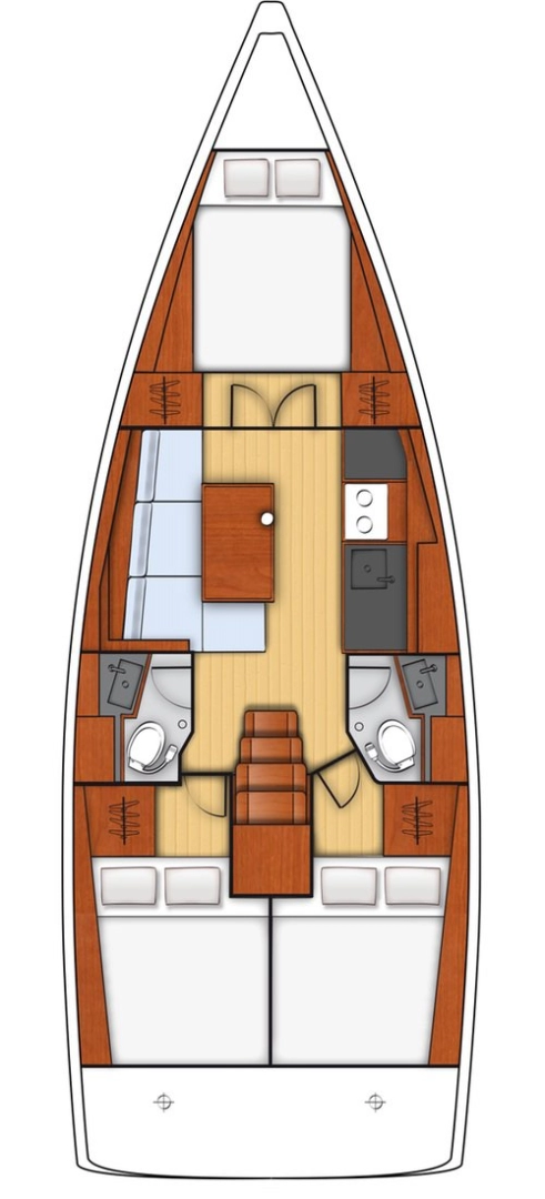 Sailboat hire in Pula - Bénéteau Oceanis 38.1