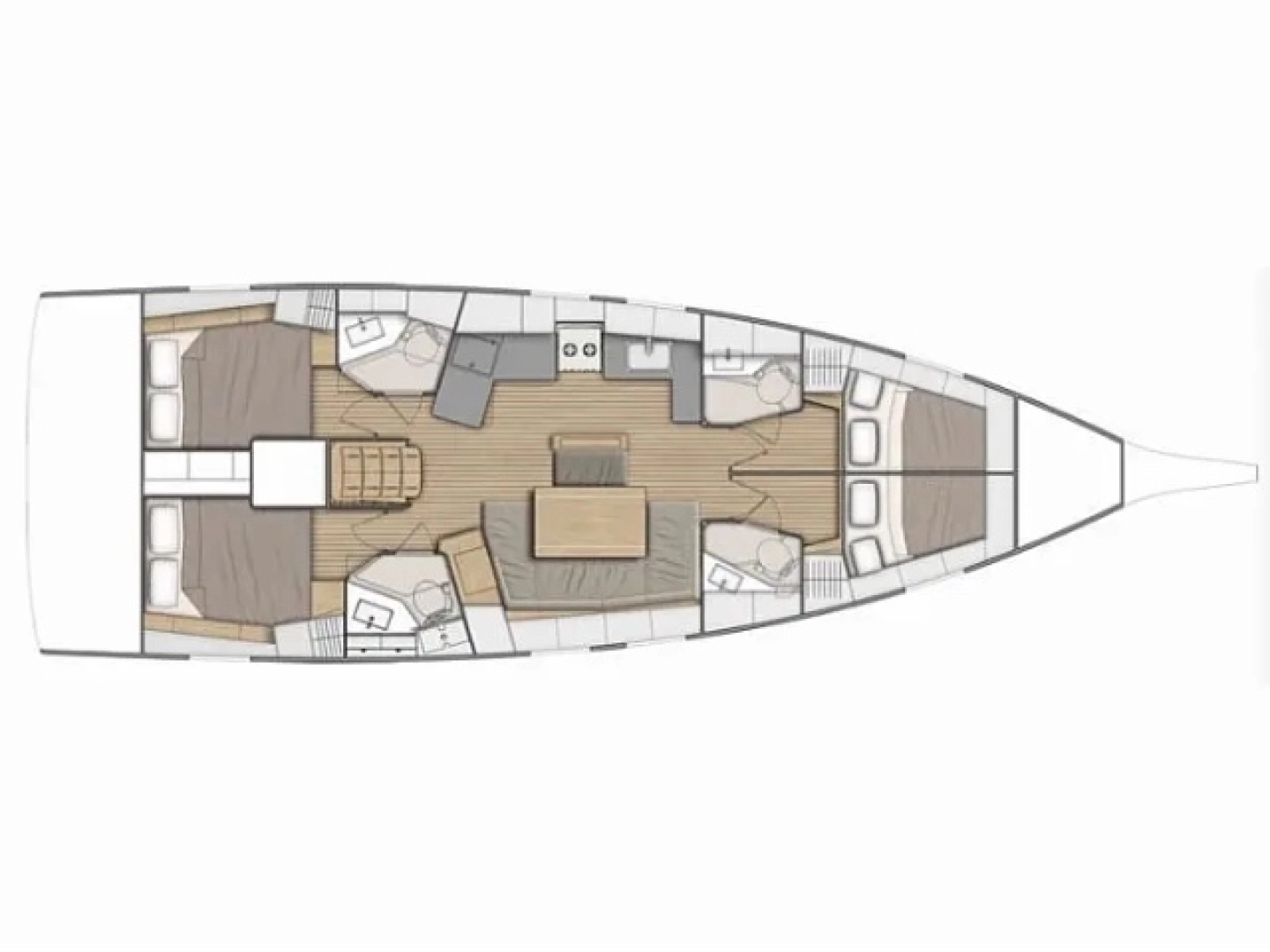 Sailboat hire in Alimos - Dufour Dufour 460 Grand Large