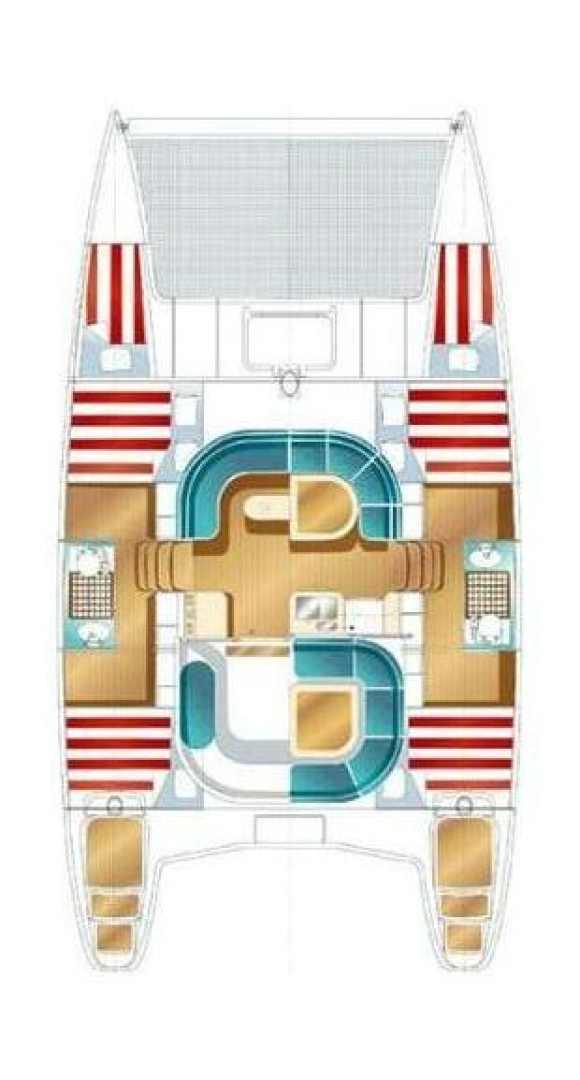 Catamaran hire in Corazón de Jesús Island - Nautitech Nautitech 40 Open 