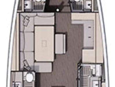 Yacht hire Alimos cheap Dufour 470