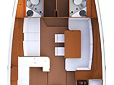 Hire Sailboat Jeanneau with a boat licence