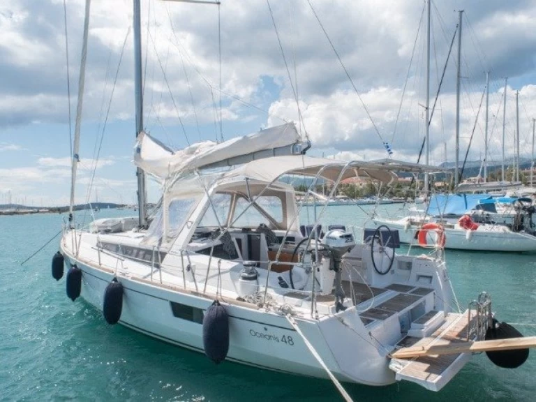 Yacht hire Ávdira cheap Oceanis 48