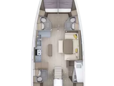 Yacht charter Kos - Bénéteau Oceanis 52 - 6 cab. on SamBoat