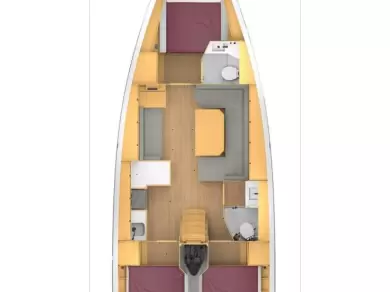 Sailboat hire in Marmaris - Bavaria Bavaria C42