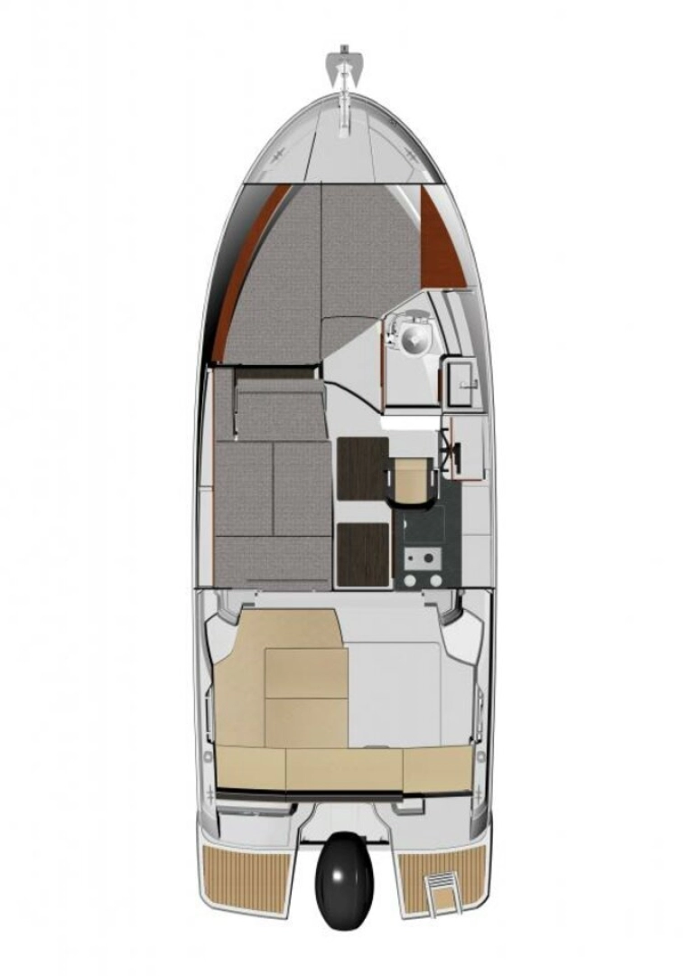Jeanneau Merry Fisher 795 charter bareboat or skippered in  Trogir