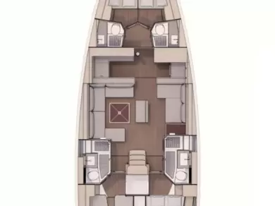 Dufour Dufour 530 charter bareboat or skippered in  Road Town