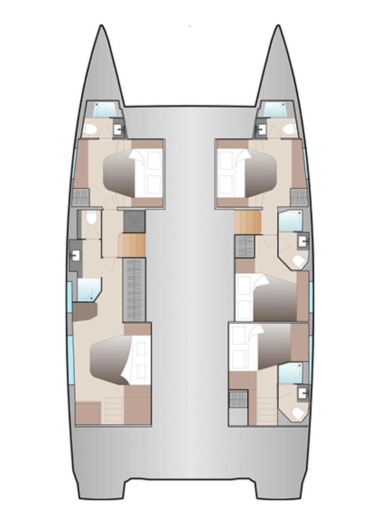 Fountaine Pajot Aura 51 charter bareboat or skippered in  Road Town