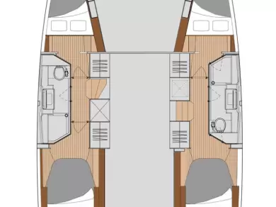 Hire Catamaran Fountaine Pajot with a boat licence