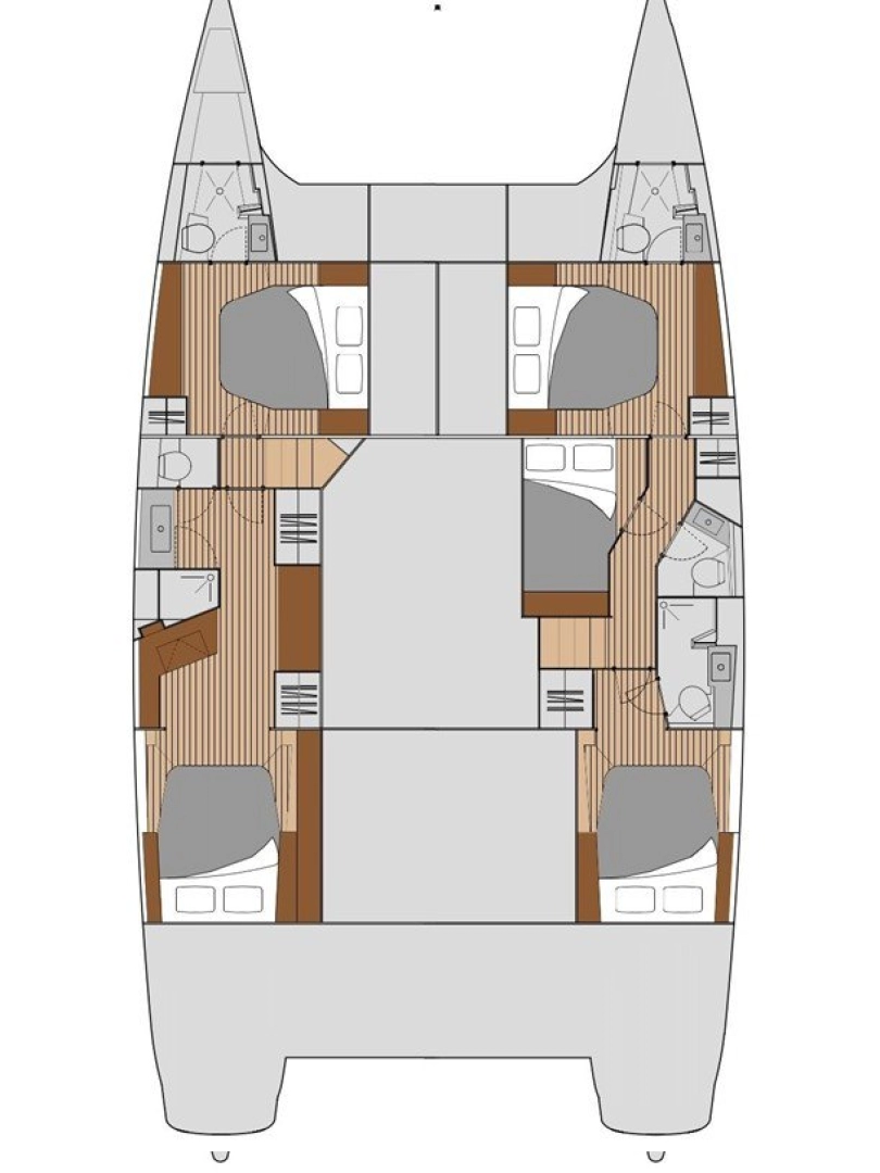 Fountaine Pajot Saba 50 charter bareboat or skippered in  Frenchtown