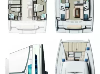 Hire Catamaran Bali with a boat licence