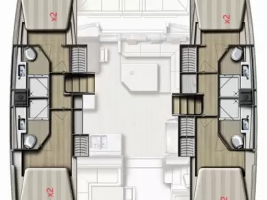 Catamaran to hire Coconut Grove at the best price