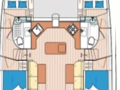 Catamaran hire in Ko Samui (Koh Samui) - Island Spirit Yachts Island Spirit 410