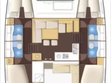 Yacht charter Ko Chang (Koh Chang) - Lagoon Lagoon 400 S2 on SamBoat