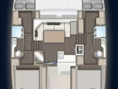 Catamaran hire in Pirovac - Aventura Aventura 37