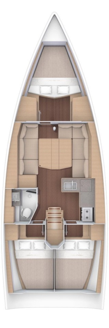 Yacht charter La Rochelle - Dufour Dufour 390 on SamBoat