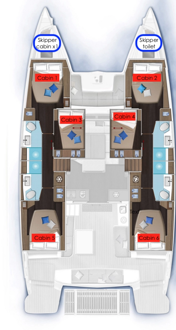 Yacht charter Mai Khao - Lagoon Lagoon 51 on SamBoat