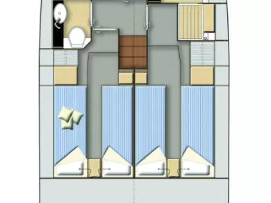 Yacht hire Trogir cheap Virtess 420 Fly