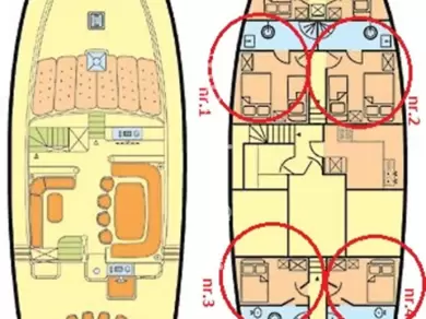 Hire Sailboat with or without skipper Custom Made Split