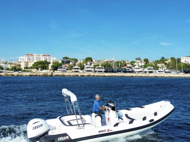 Hire RIB with or without skipper Selva Antibes