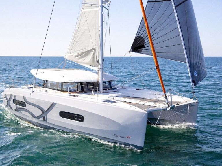Hire Catamaran with or without skipper Excess Nettuno
