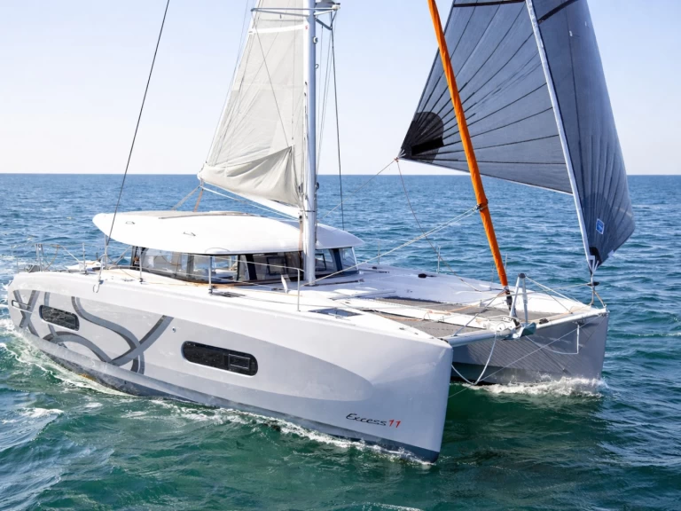Hire Catamaran with or without skipper Excess Nettuno