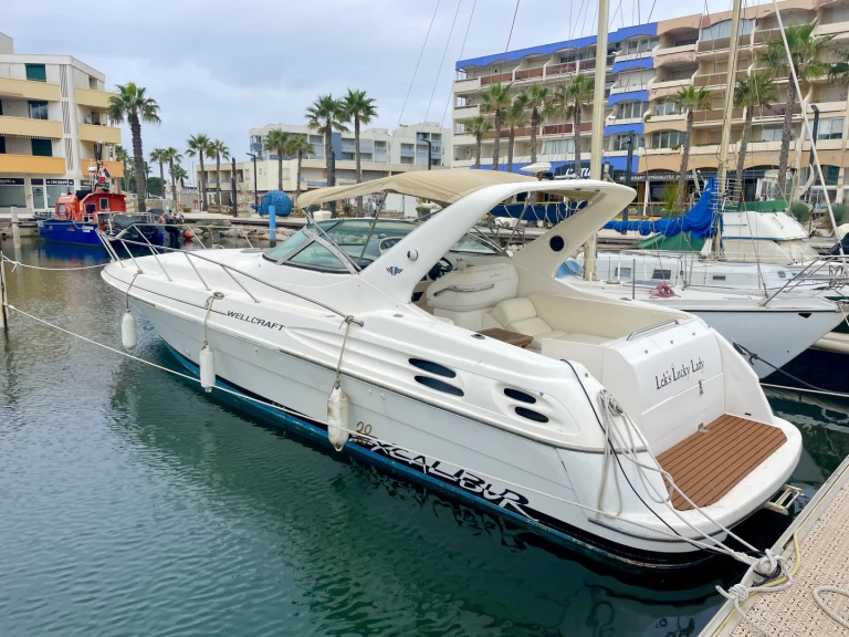 Yacht charter Le Barcarès - Wellcraft Excalibur 38 on SamBoat