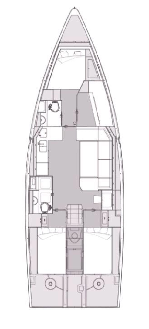 Elan Elan Impression 45 (ex. 43) - 4 cab. charter bareboat or skippered in  Portorož