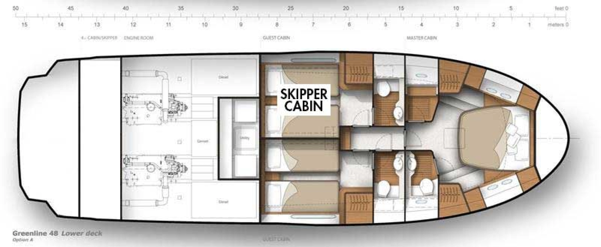 Hire Luxury Yacht with or without skipper Greenline Yachts Portorož