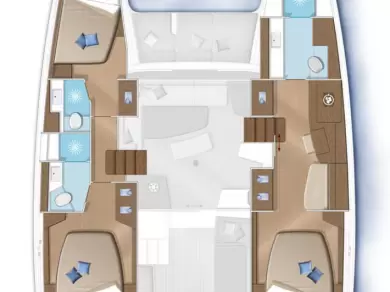 Catamaran hire in Šibenik - Lagoon Lagoon 42