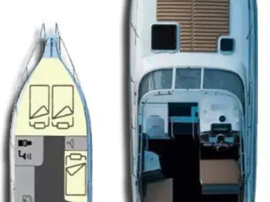 Motorboat hire in Jezera - Öchsner-boote Öchsner SRX30