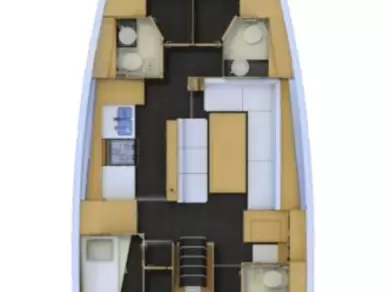 Jeanneau Jeanneau 54 charter bareboat or skippered in  Sant Antoni de Portmany