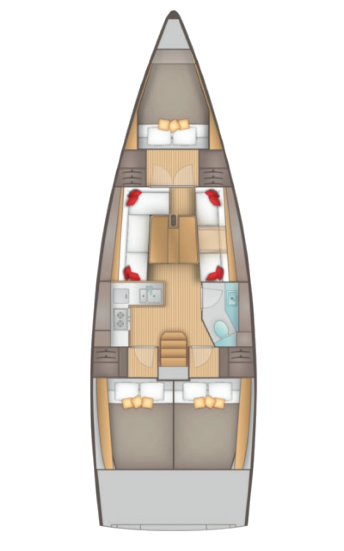 Charter a Salona Salona 380 in Kaštela on Samboat