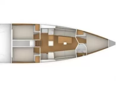 Hire Sailboat Bénéteau with a boat licence