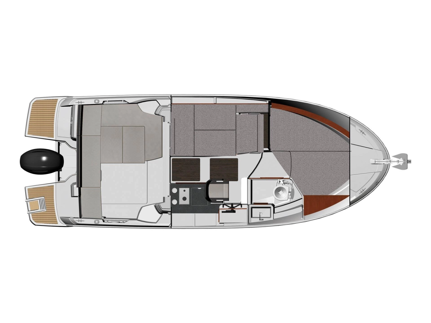 Charter a Jeanneau Merry Fisher 795 in Biograd na Moru on Samboat