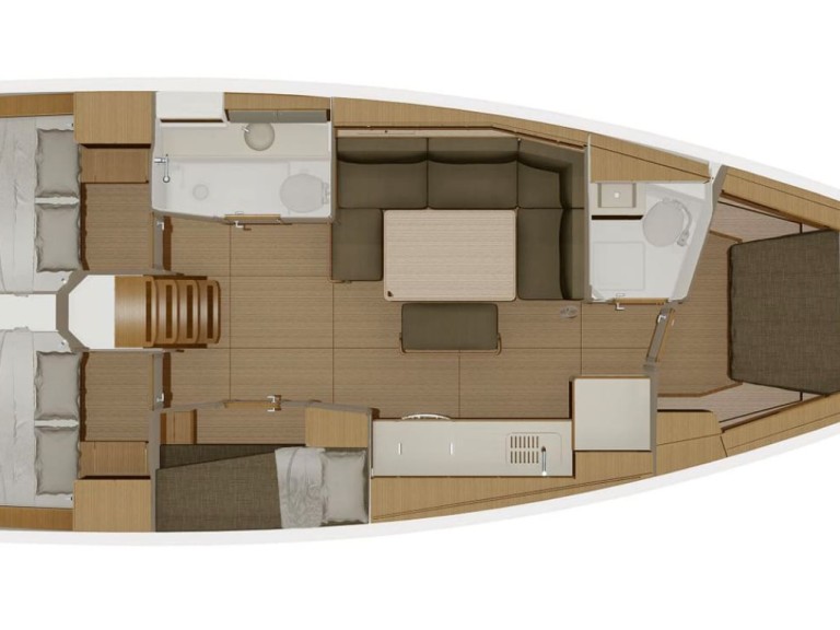 Hire Sailboat Dufour with a boat licence