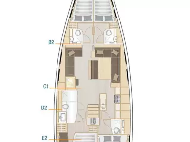 Sailboat to hire Lefkáda at the best price