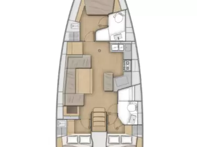 Sailboat hire in Zadar - Bénéteau Oceanis 40.1