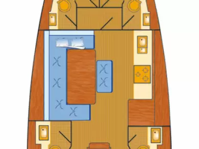 Sailboat hire in Punat - Dufour Dufour 460 Grand Large