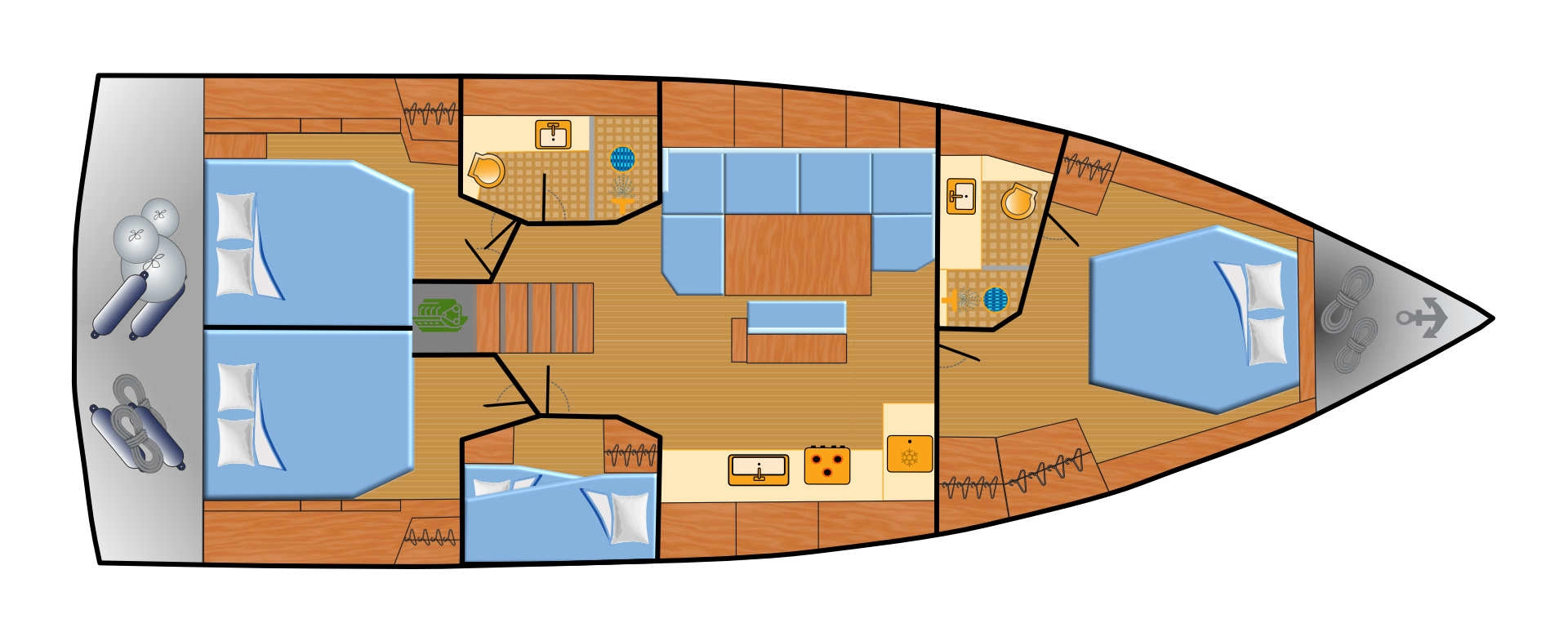 Sailboat to hire Punat at the best price