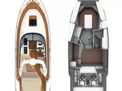 Motorboat to hire Biograd na Moru at the best price