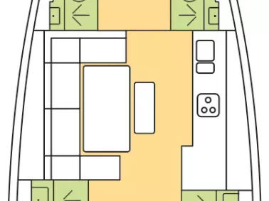 Hire Sailboat with or without skipper Dufour La Paz