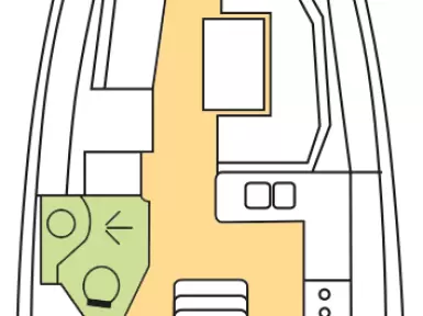 Sailboat hire in Fethiye - Jeanneau Sun Odyssey 389