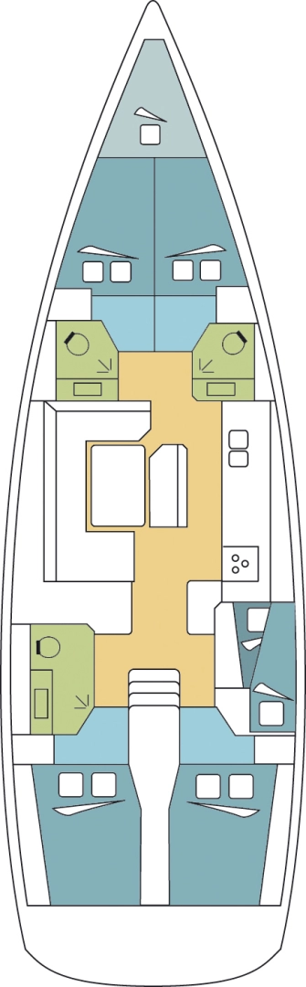 Sailboat to hire Zaton at the best price