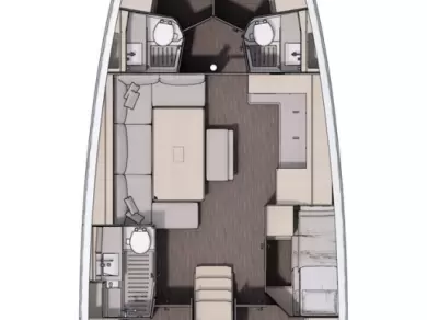 Dufour Dufour 470 charter bareboat or skippered in  Pula