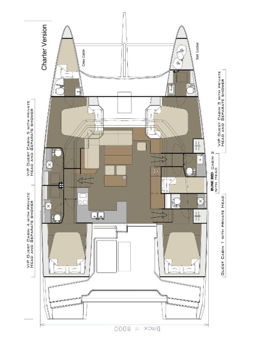 Hire Catamaran with or without skipper Dufour Kaštela