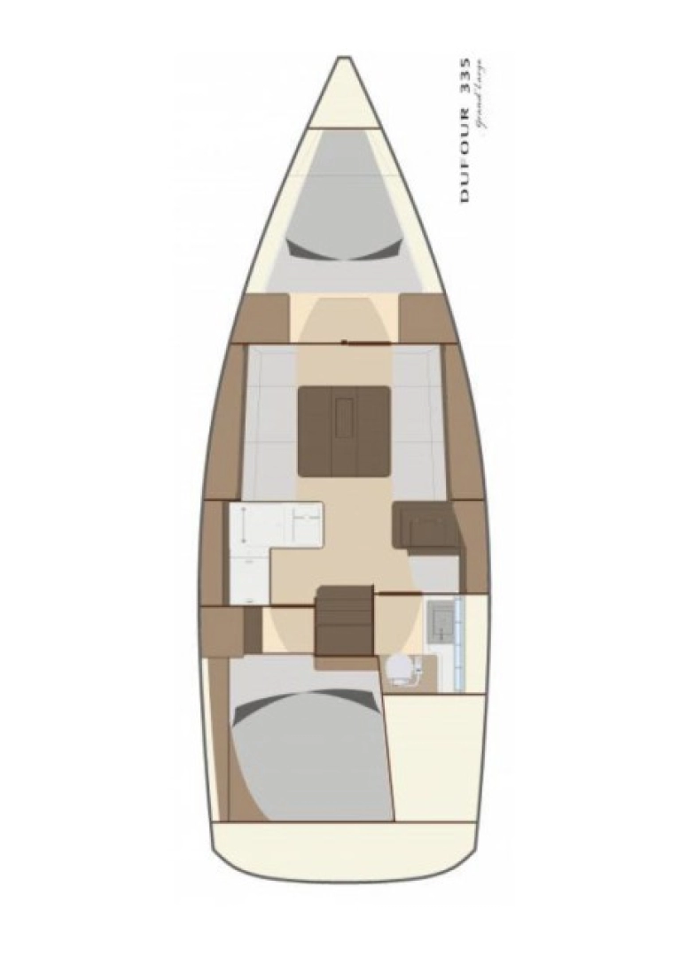 Yacht charter Primošten - Dufour Dufour 335 Grand Large on SamBoat